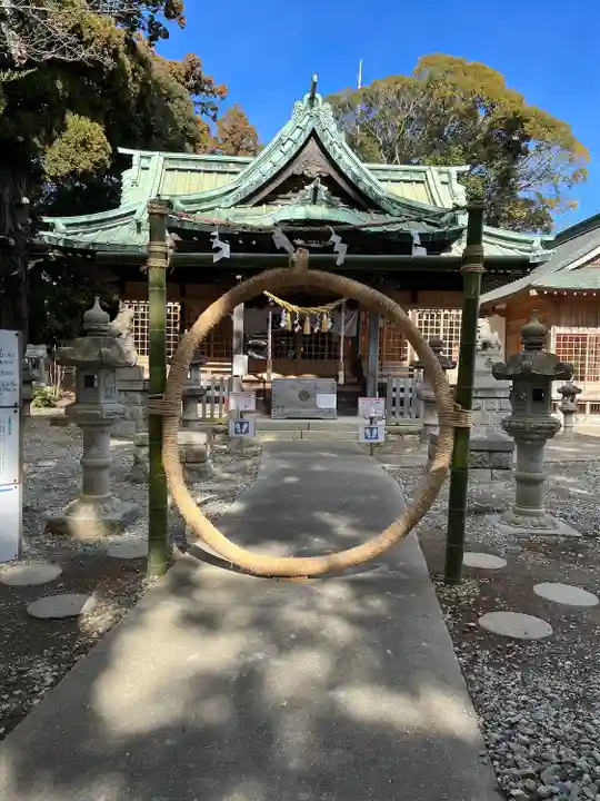 植田八幡神社の本殿・本堂