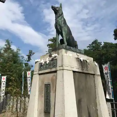 矢奈比賣神社(見付天神)の狛犬