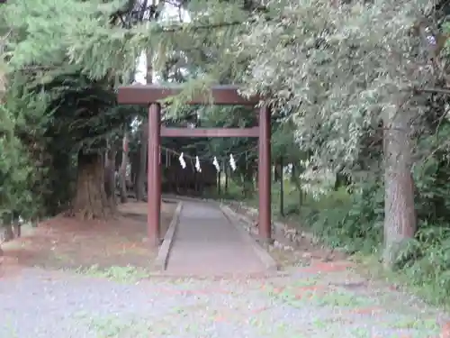 冨士山小御嶽神社里宮の鳥居