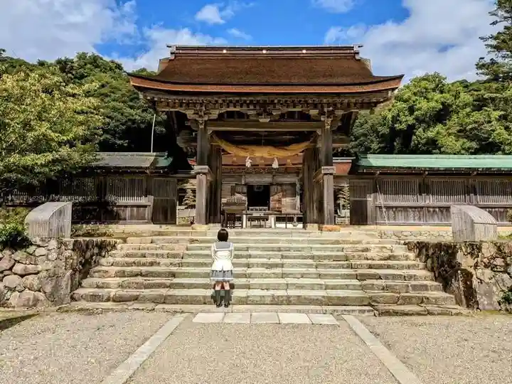氣多大社の山門・神門