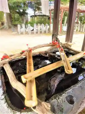 蛎久天満宮の手水舎