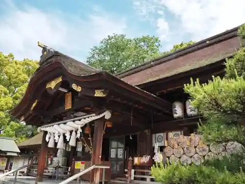 田村神社の本殿・本堂