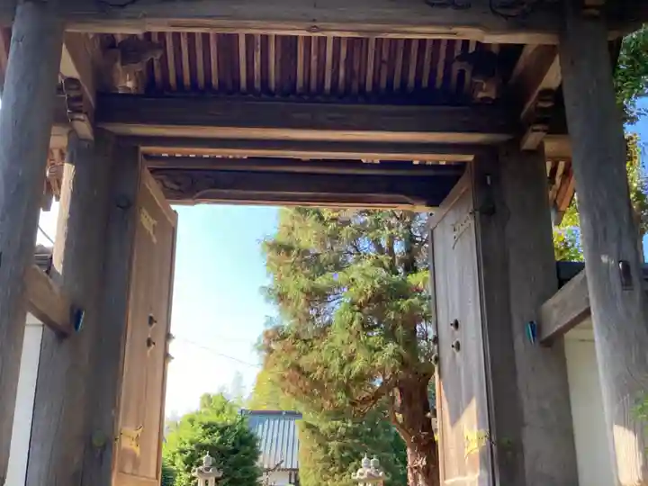 松岩寺の山門・神門