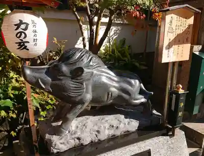 摩利支天 徳大寺の狛犬