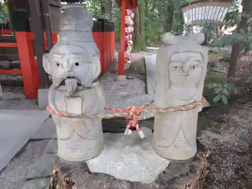 賀茂御祖神社（下鴨神社）の像