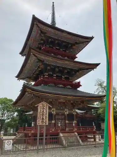 成田山新勝寺の塔