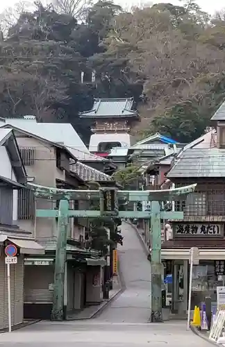 江島神社の鳥居