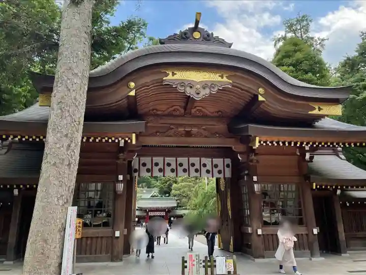 大國魂神社の山門・神門