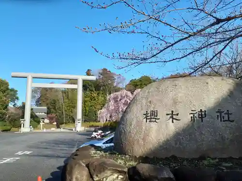 櫻木神社の鳥居