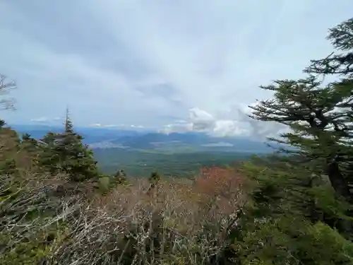 冨士山小御嶽神社の景色