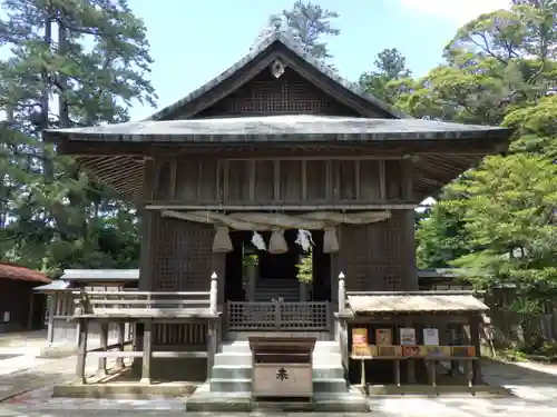 水若酢神社の本殿