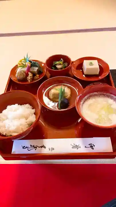 天龍寺の食事