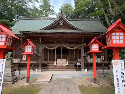 高椅神社の本殿