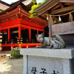 六所神社の狛犬