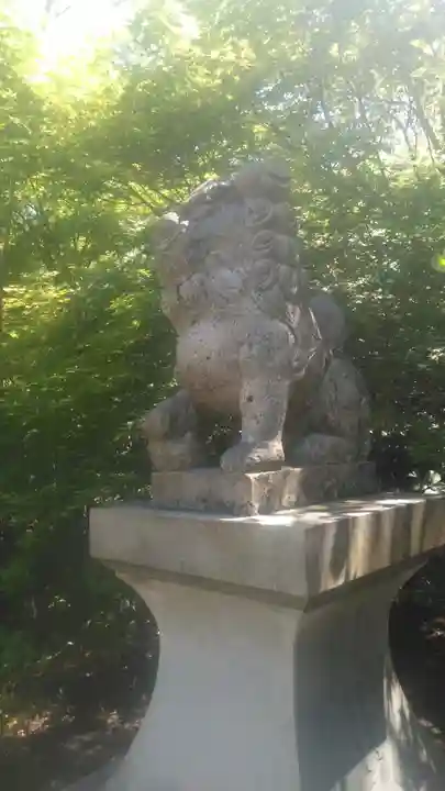 箭山神社下宮の狛犬