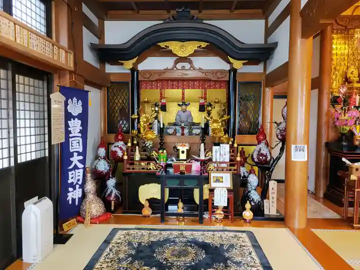 太閤山常泉寺の本殿・本堂