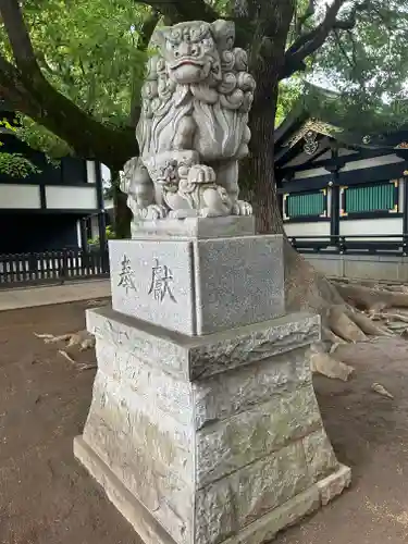 穴八幡宮の狛犬