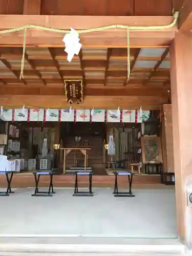 阿羅波比神社の本殿・本堂