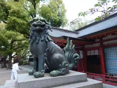 御霊神社の狛犬