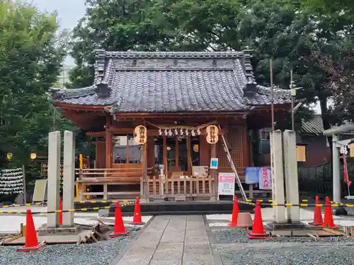 川越熊野神社の本殿