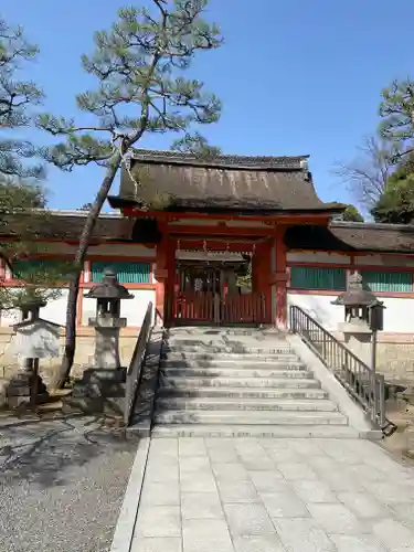 吉田神社の山門・神門