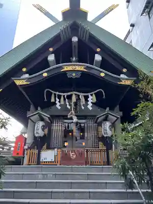 築土神社の本殿・本堂