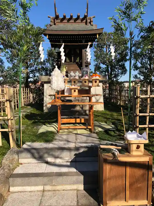 神道大教大和八幡神社の初詣