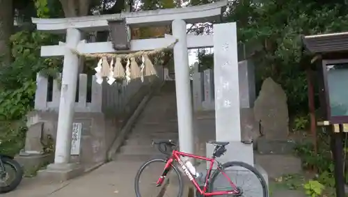 柴崎神社の鳥居