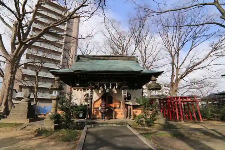 愛宕神社の本殿・本堂