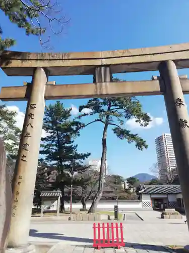 小倉祇園八坂神社の鳥居