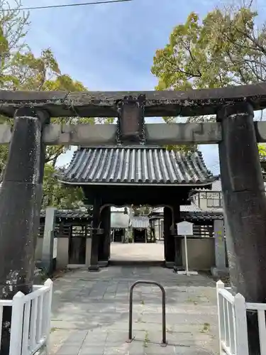 伊勢神社の鳥居