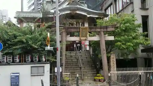 綱敷天神社御旅社の鳥居