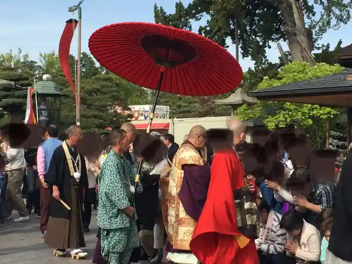 善光寺のお祭り