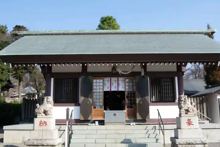 杉山神社の本殿・本堂