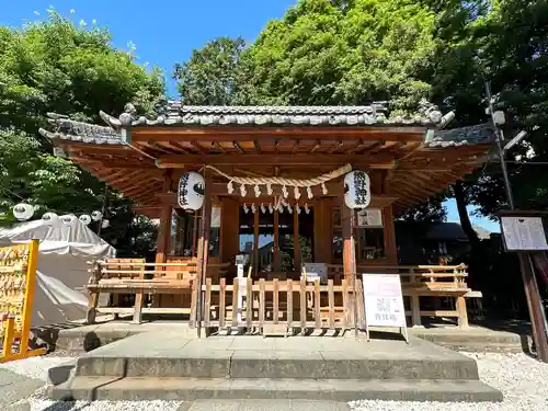 川越熊野神社の本殿