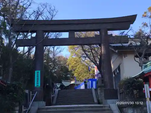 江島神社の鳥居