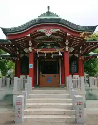 木場 洲﨑神社の本殿・本堂