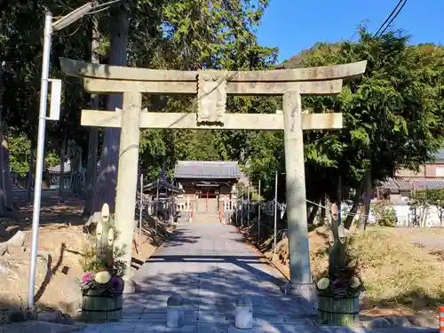 八幡神社の鳥居