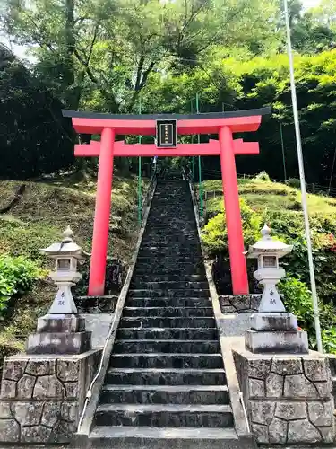 椎葉厳島神社の鳥居