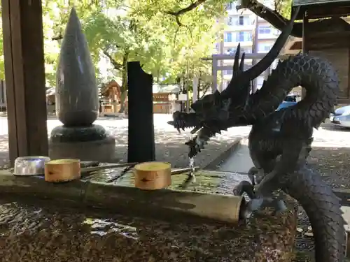 亀戸 香取神社の手水舎