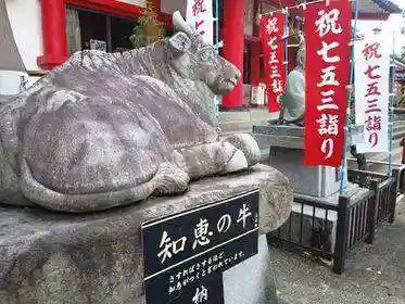 徳島眉山天神社の狛犬