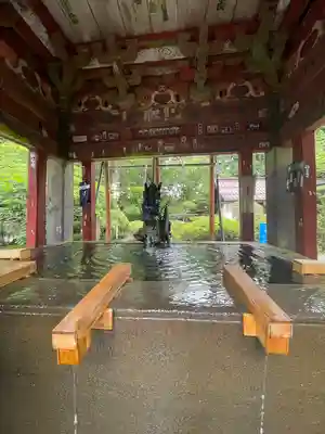 北口本宮冨士浅間神社の手水舎