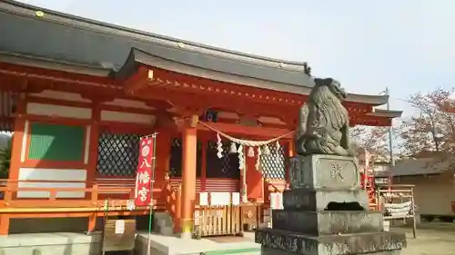 石和八幡宮(官知物部神社)の本殿・本堂