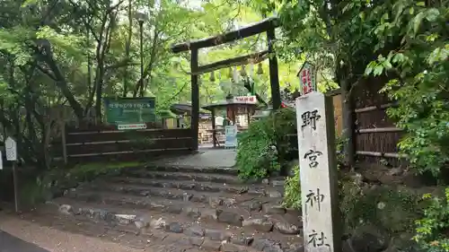 野宮神社の鳥居