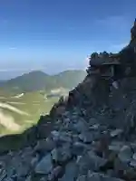 雄山神社峰本社の景色