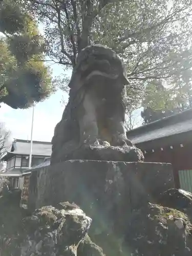 大國魂神社の狛犬