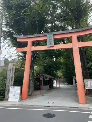 赤城神社の鳥居
