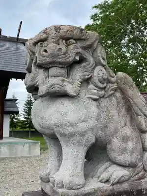 風連神社の狛犬