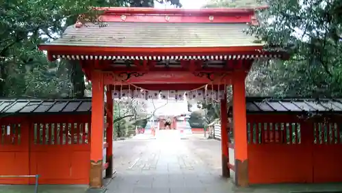 息栖神社の山門