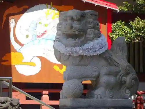 瀬田玉川神社の狛犬